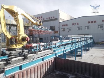 機(jī)器人助力中信國安農(nóng)用硫酸鉀全自動(dòng)裝車